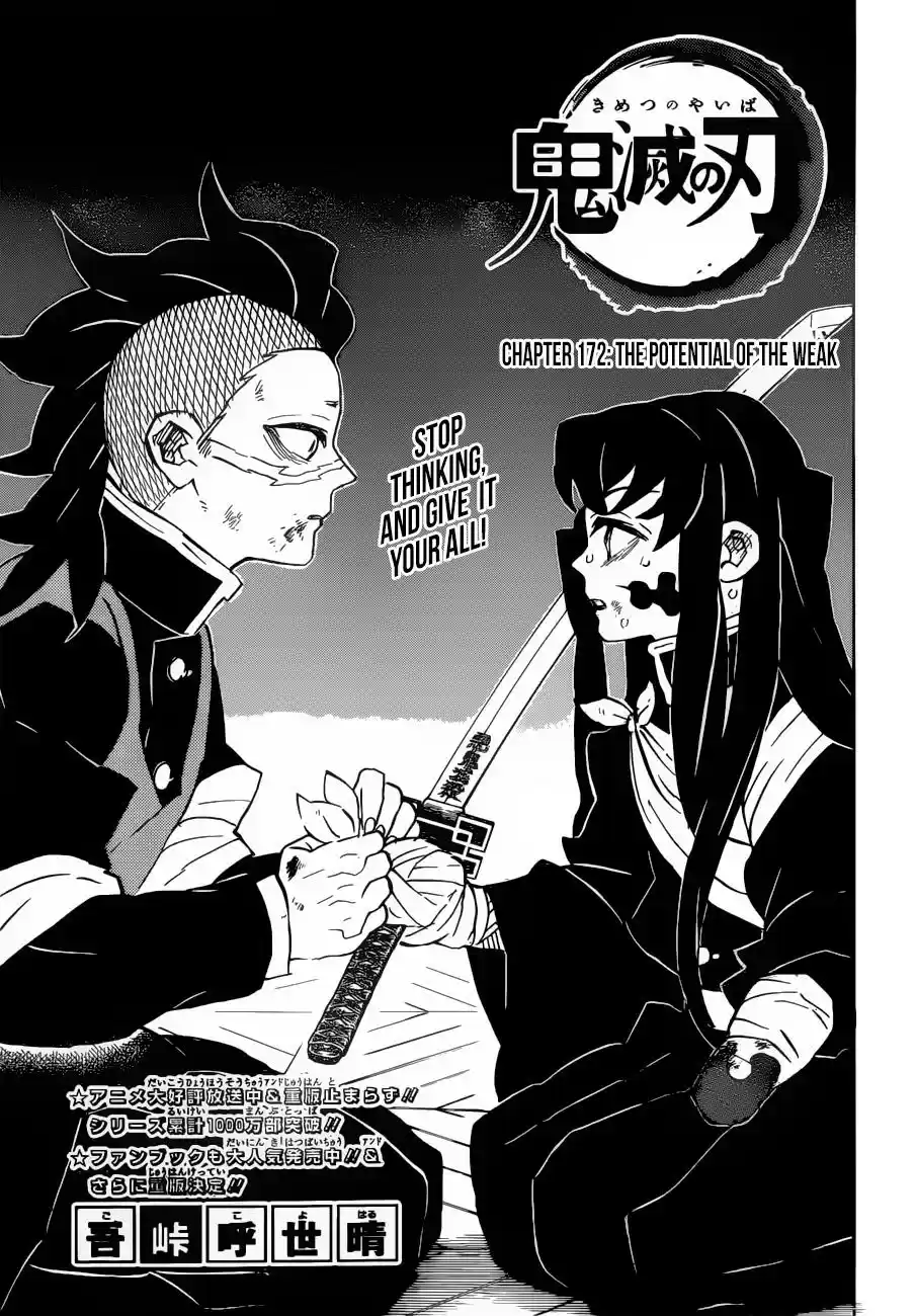 Demon Slayer: Kimetsu no Yaiba Demon Slayer Chapter 172