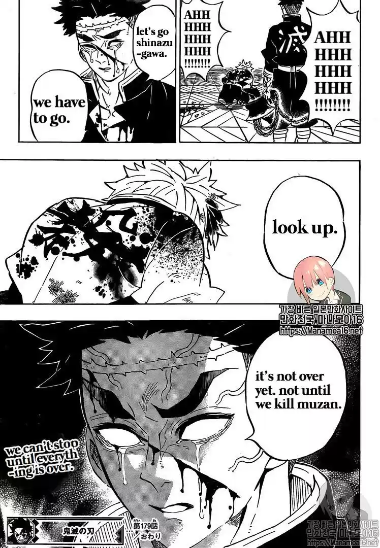 Demon Slayer: Kimetsu no Yaiba Demon Slayer Chapter 179