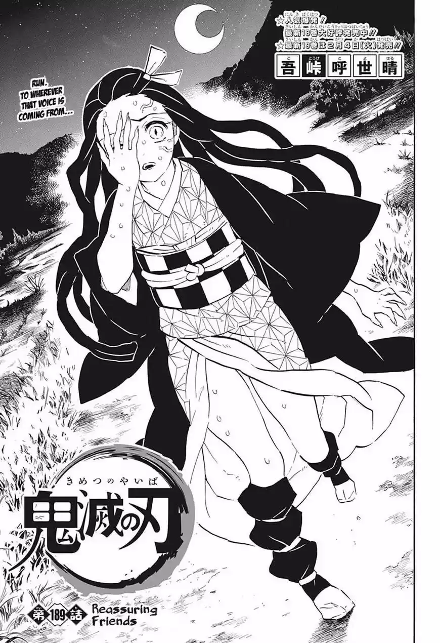 Demon Slayer: Kimetsu no Yaiba Demon Slayer Chapter 189