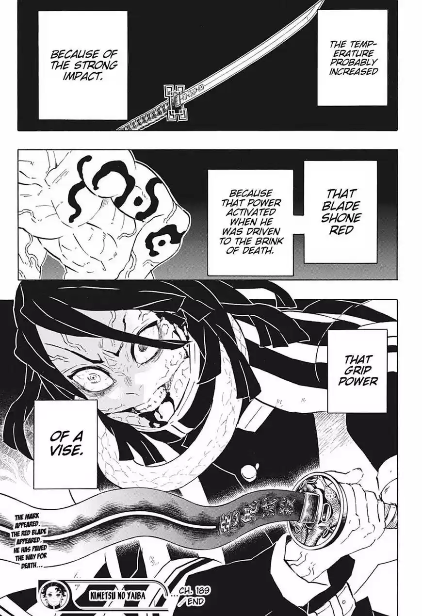 Demon Slayer: Kimetsu no Yaiba Demon Slayer Chapter 189