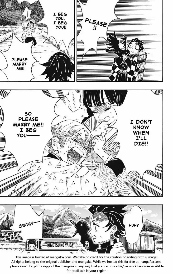 Demon Slayer: Kimetsu no Yaiba Demon Slayer Chapter 19