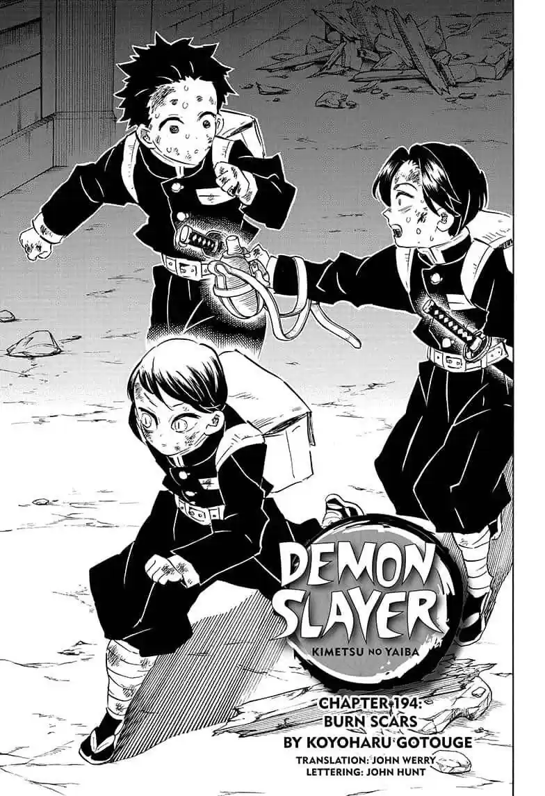 Demon Slayer: Kimetsu no Yaiba Demon Slayer Chapter 194