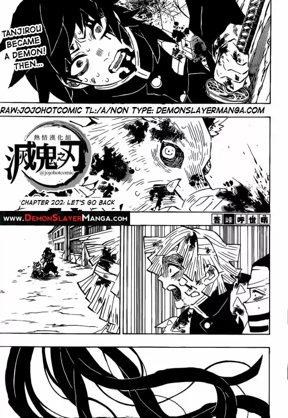 Demon Slayer: Kimetsu no Yaiba Demon Slayer Chapter 202