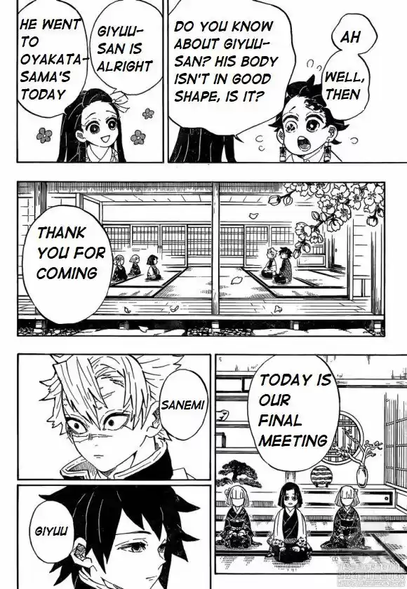 Demon Slayer: Kimetsu no Yaiba Demon Slayer Chapter 204
