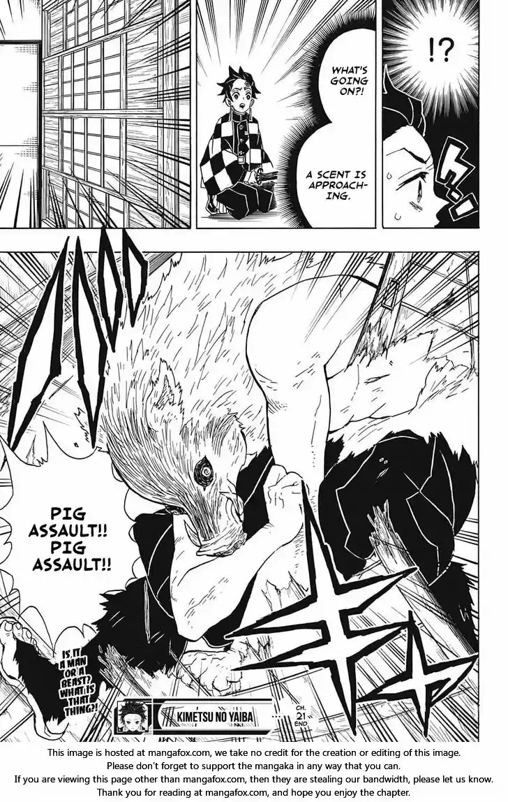 Demon Slayer: Kimetsu no Yaiba Demon Slayer Chapter 21