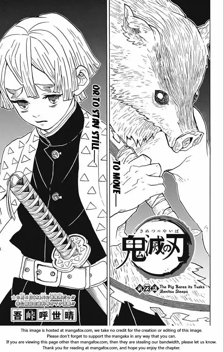 Demon Slayer: Kimetsu no Yaiba Demon Slayer Chapter 23