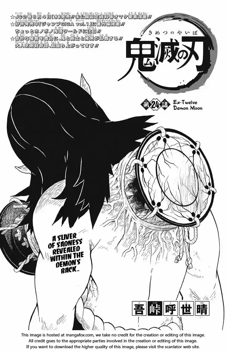 Demon Slayer: Kimetsu no Yaiba Demon Slayer Chapter 24