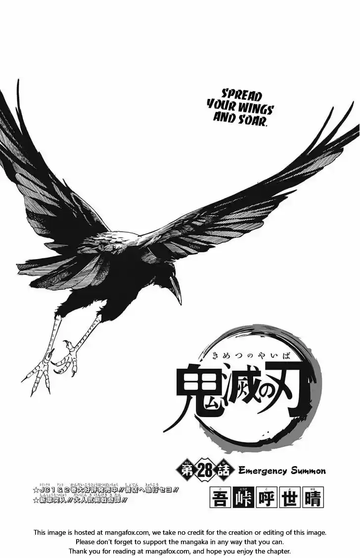 Demon Slayer: Kimetsu no Yaiba Demon Slayer Chapter 28