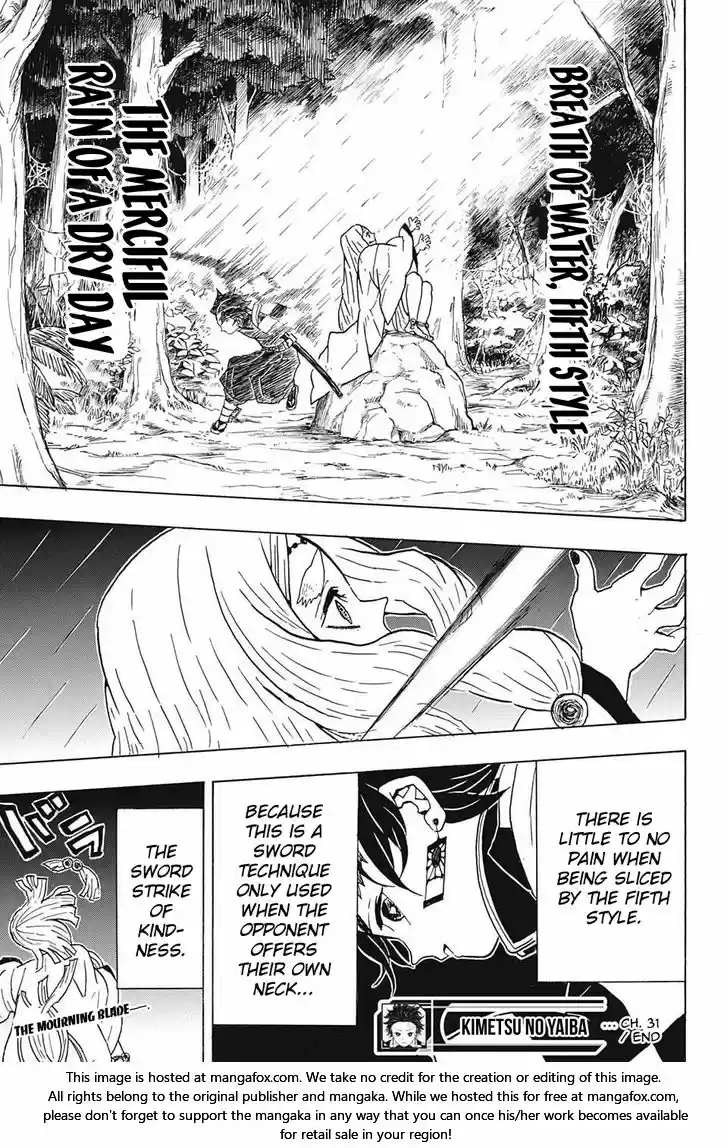 Demon Slayer: Kimetsu no Yaiba Demon Slayer Chapter 31