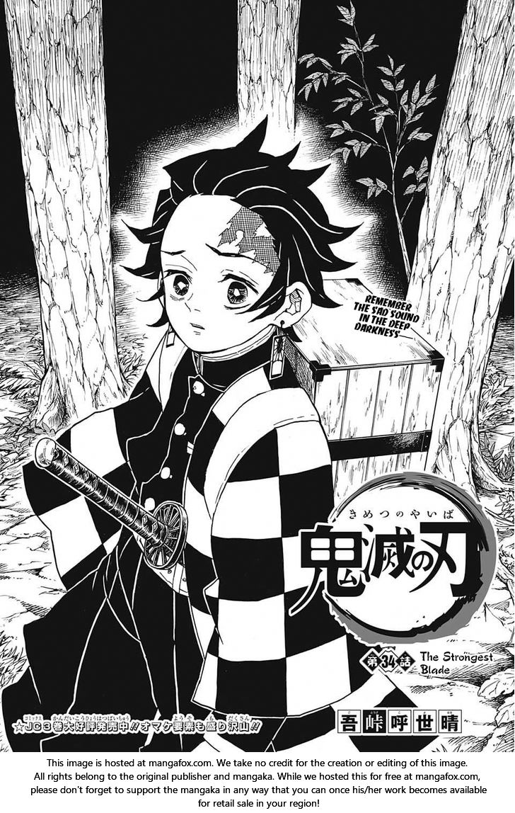Demon Slayer: Kimetsu no Yaiba Demon Slayer Chapter 34