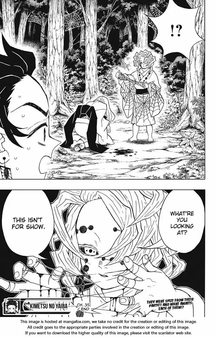 Demon Slayer: Kimetsu no Yaiba Demon Slayer Chapter 35
