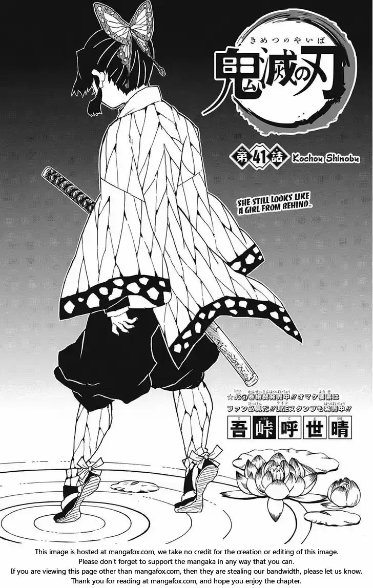 Demon Slayer: Kimetsu no Yaiba Demon Slayer Chapter 41