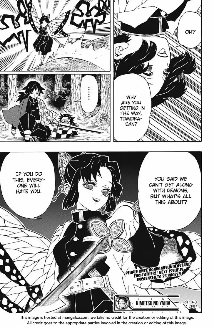Demon Slayer: Kimetsu no Yaiba Demon Slayer Chapter 43