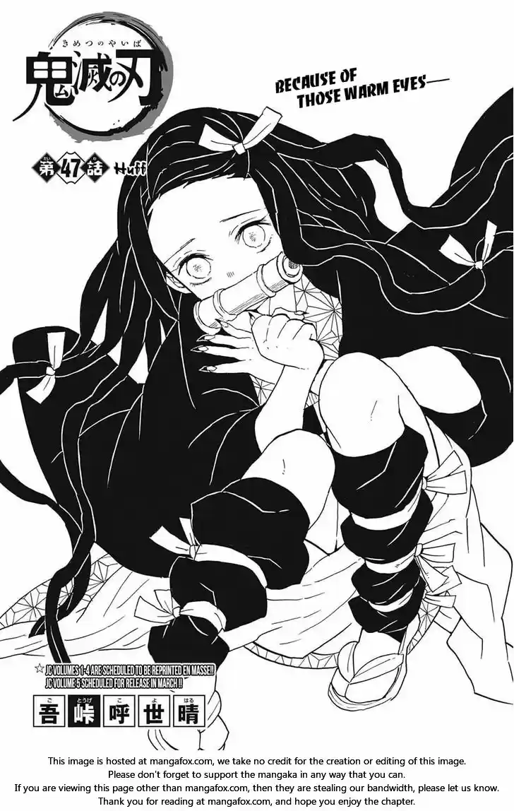 Demon Slayer: Kimetsu no Yaiba Demon Slayer Chapter 47