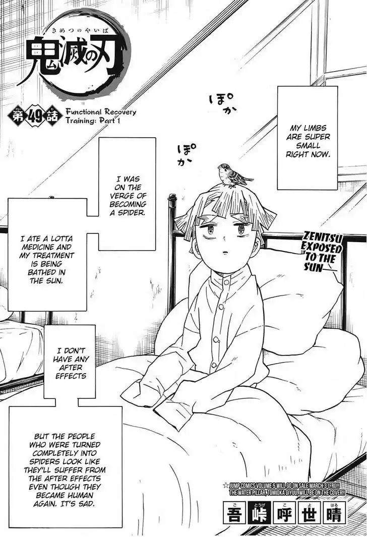 Demon Slayer: Kimetsu no Yaiba Demon Slayer Chapter 49