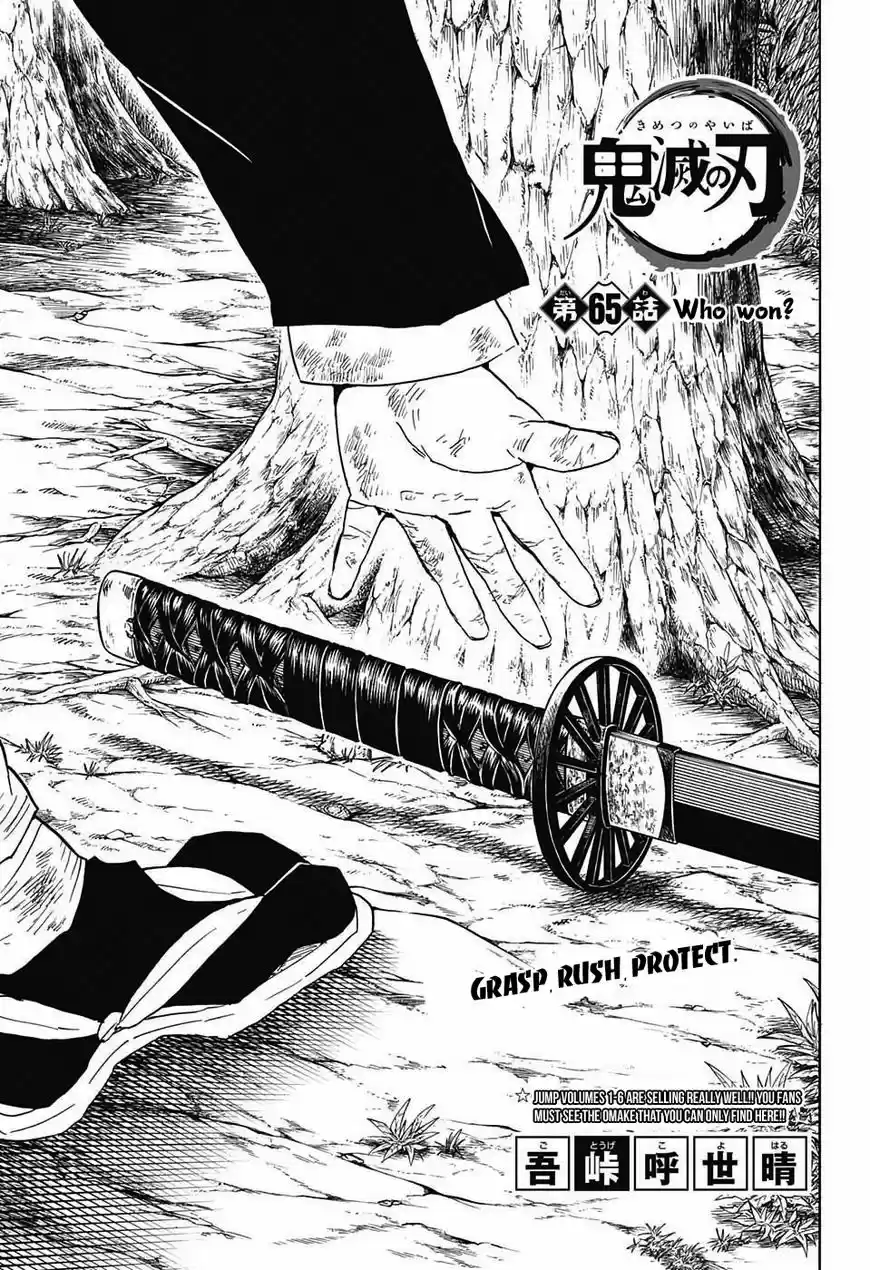 Demon Slayer: Kimetsu no Yaiba Demon Slayer Chapter 65