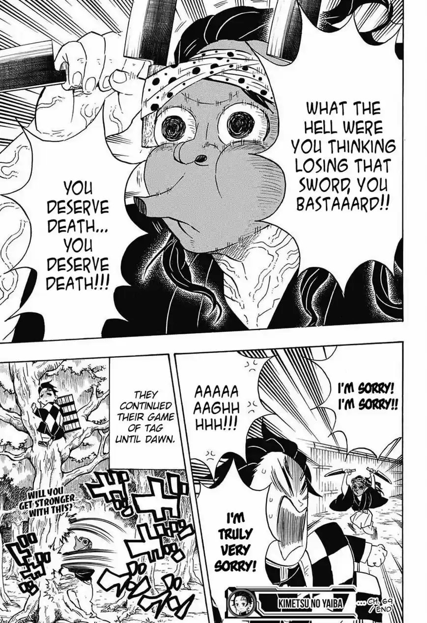 Demon Slayer: Kimetsu no Yaiba Demon Slayer Chapter 69