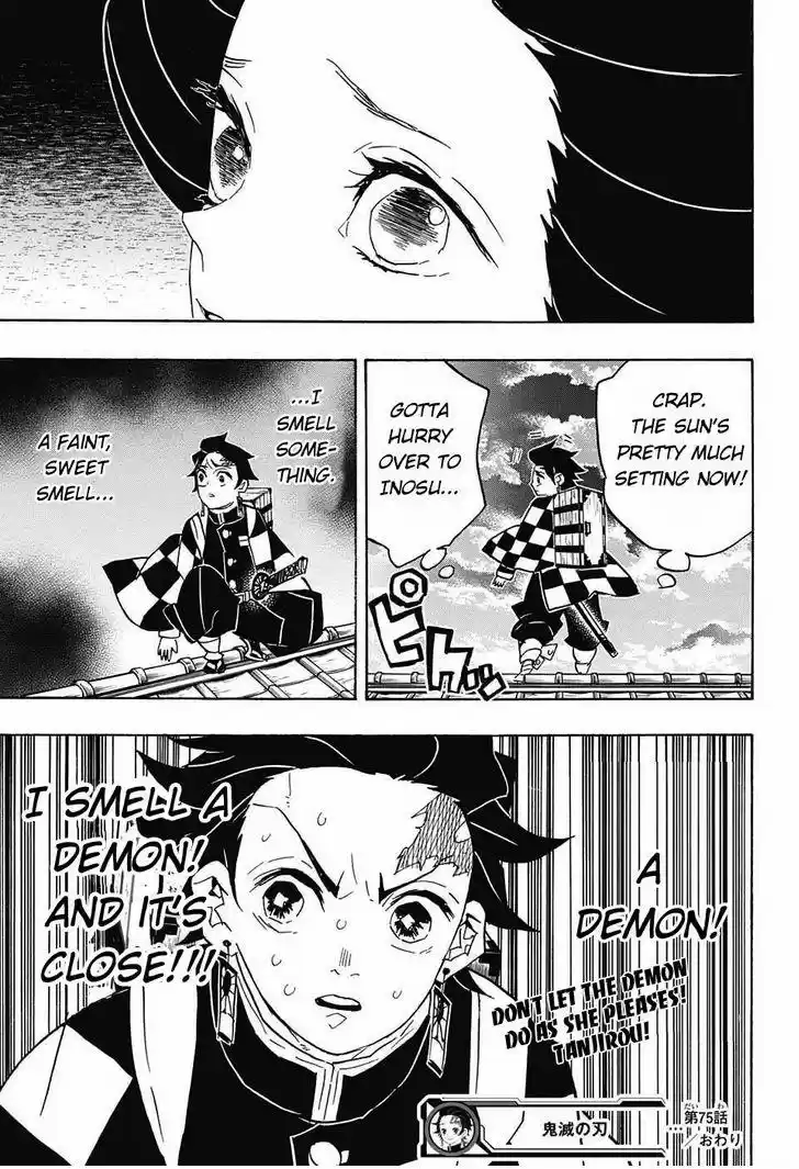 Demon Slayer: Kimetsu no Yaiba Demon Slayer Chapter 75