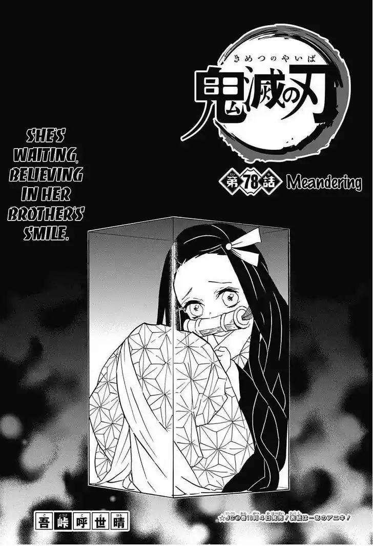 Demon Slayer: Kimetsu no Yaiba Demon Slayer Chapter 78