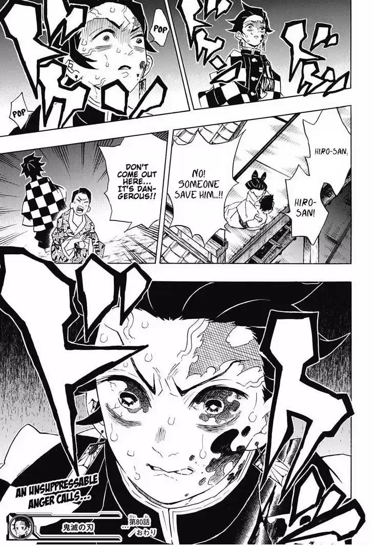 Demon Slayer: Kimetsu no Yaiba Demon Slayer Chapter 80