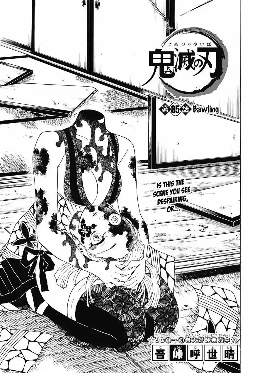 Demon Slayer: Kimetsu no Yaiba Demon Slayer Chapter 85