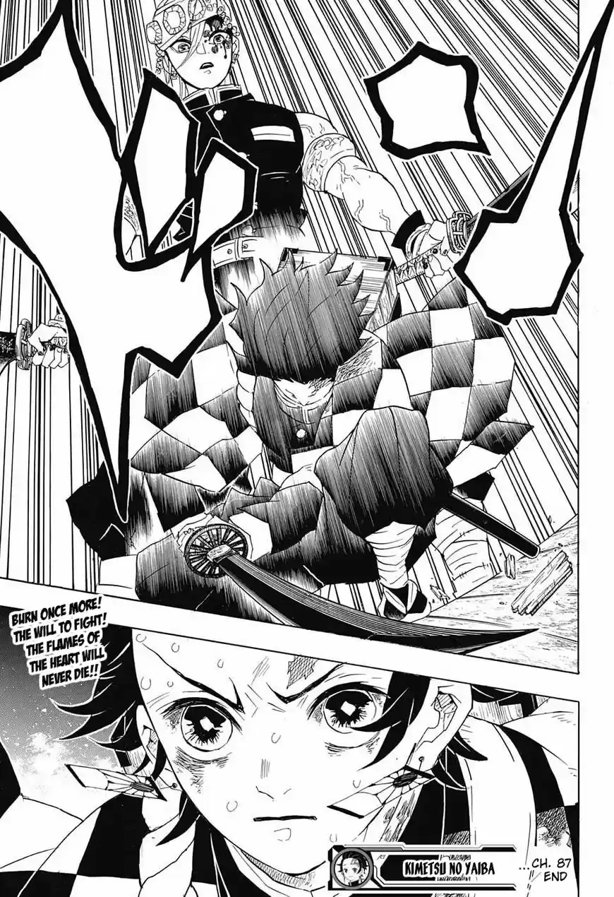 Demon Slayer: Kimetsu no Yaiba Demon Slayer Chapter 87