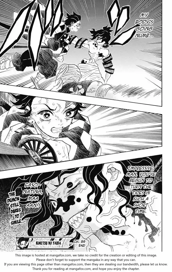 Demon Slayer: Kimetsu no Yaiba Demon Slayer Chapter 89