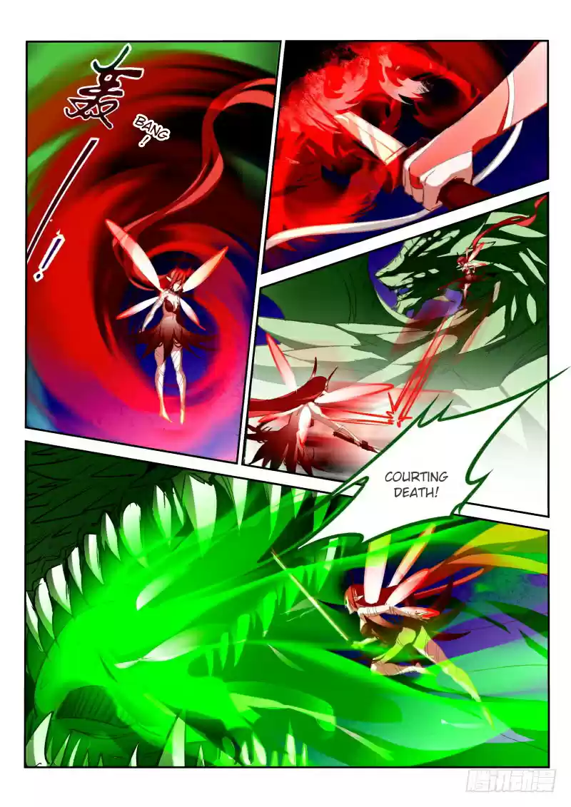 Demon Spirit Seed Manual Ch. 198 Dragon drool bones in hand