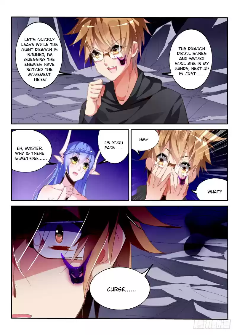 Demon Spirit Seed Manual Ch. 198 Dragon drool bones in hand