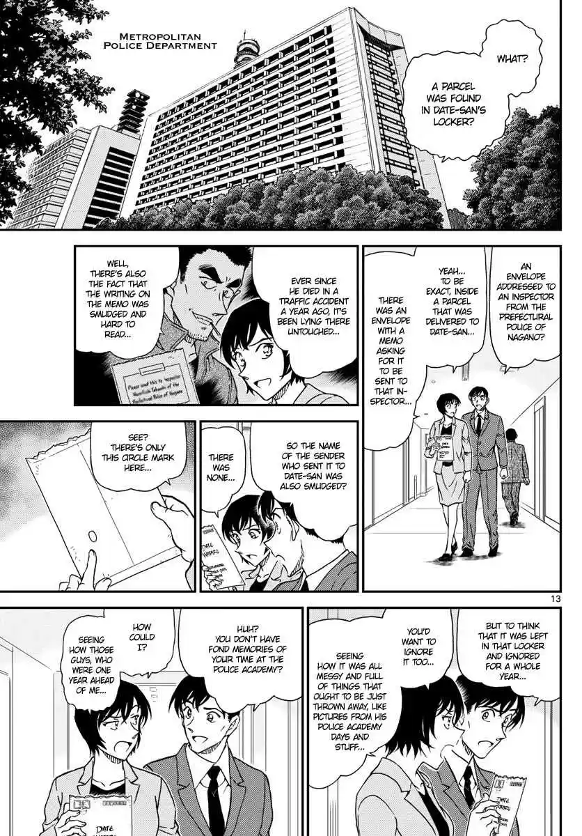 Detective Conan Ch. 1021 Deceased's Belongings
