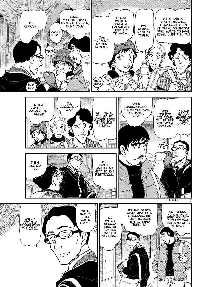 Detective Conan Ch. 1028 Mountain Villa in the Snowy Mountains