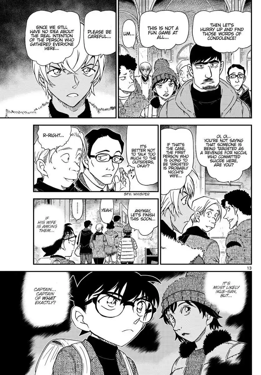 Detective Conan Ch. 1028 Mountain Villa in the Snowy Mountains