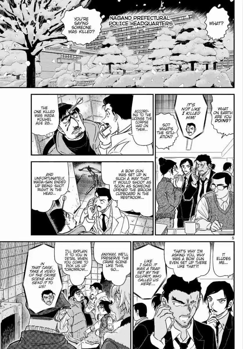 Detective Conan Ch. 1029 Capable Of Making Crying Children Sleep
