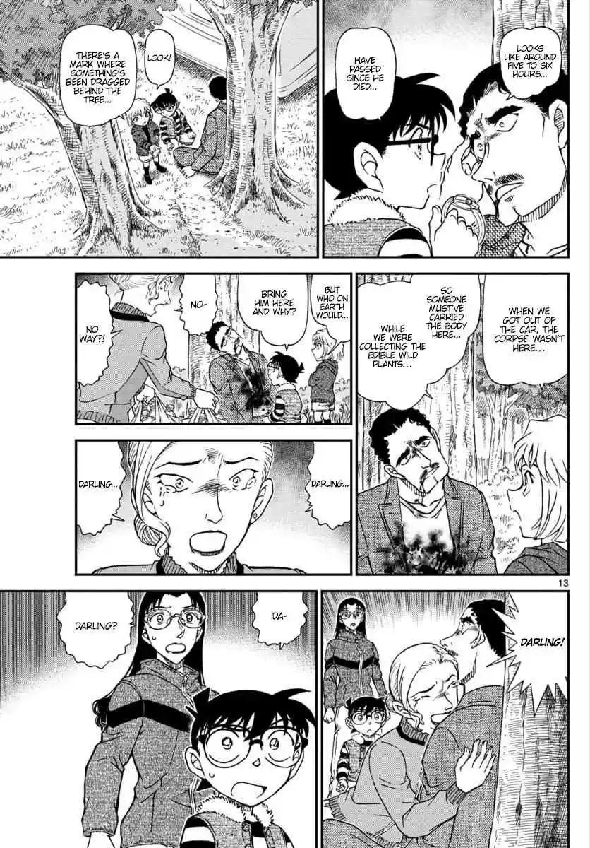 Detective Conan Ch. 1032 Collecting Edible Wild Plants