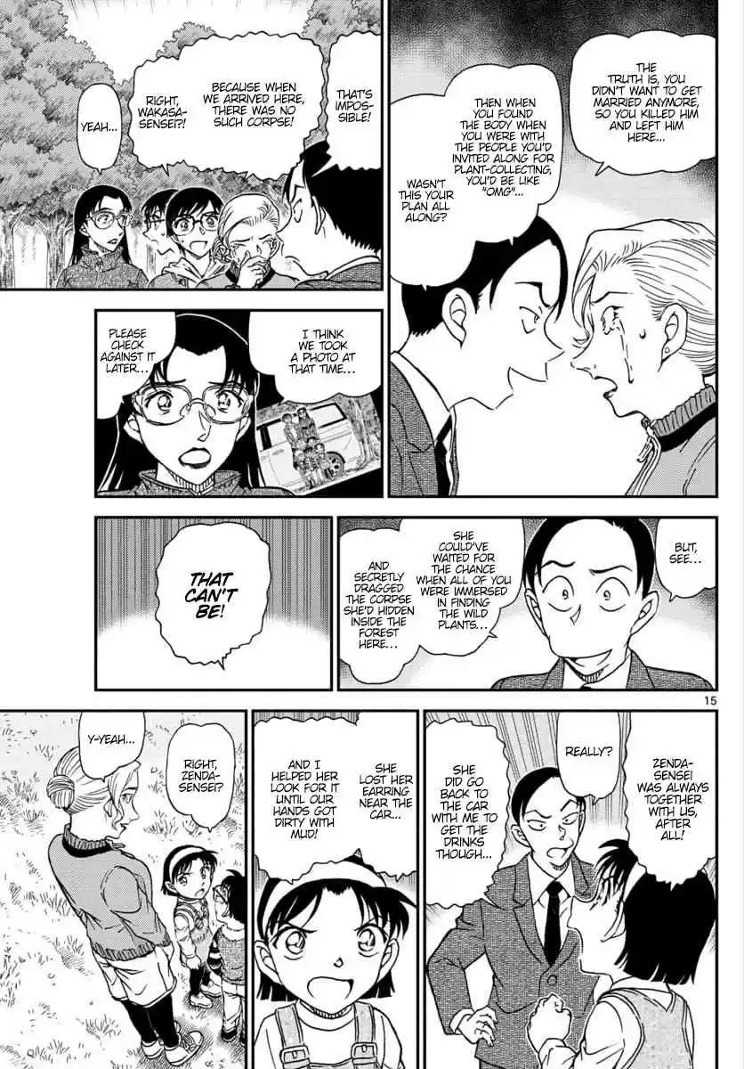 Detective Conan Ch. 1032 Collecting Edible Wild Plants