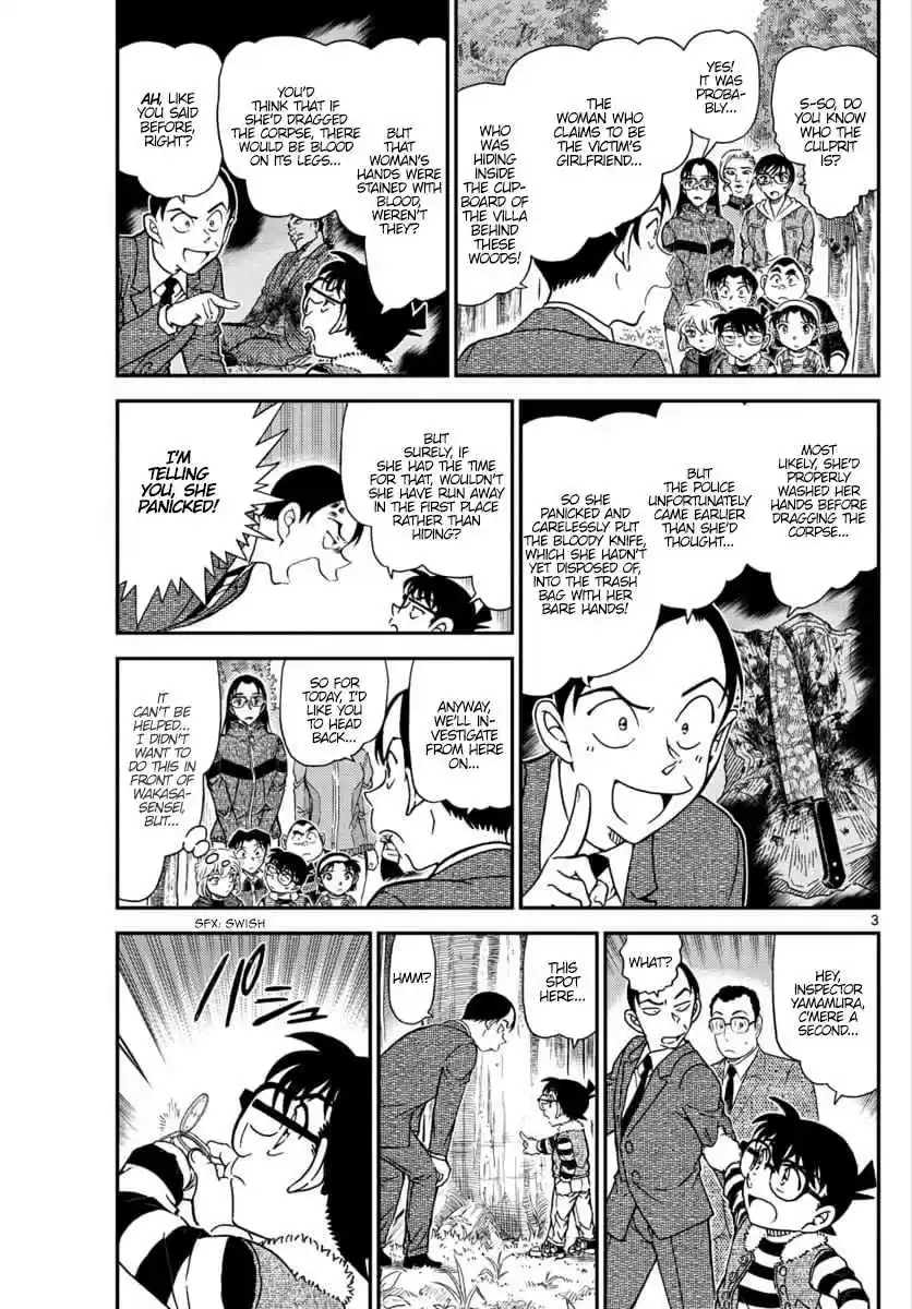 Detective Conan Ch. 1034 Since You're Clumsy