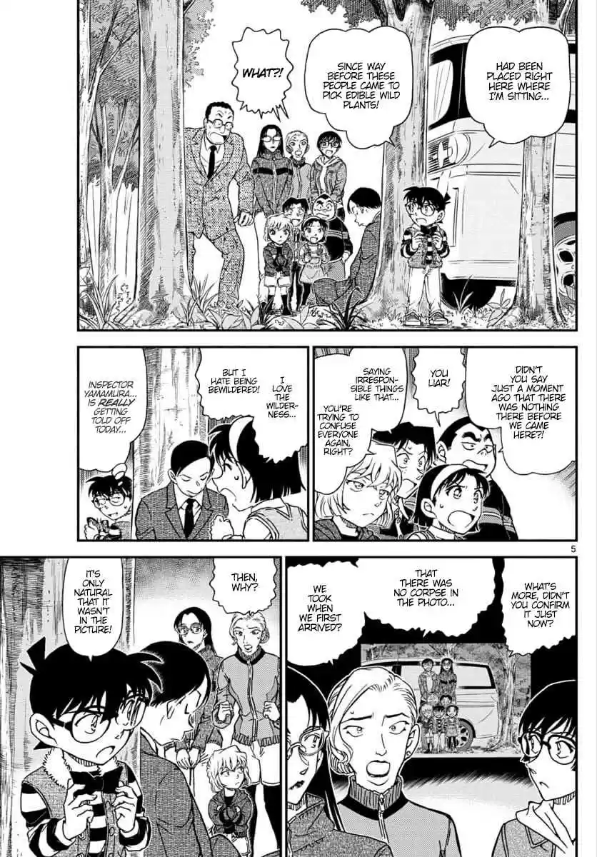 Detective Conan Ch. 1034 Since You're Clumsy