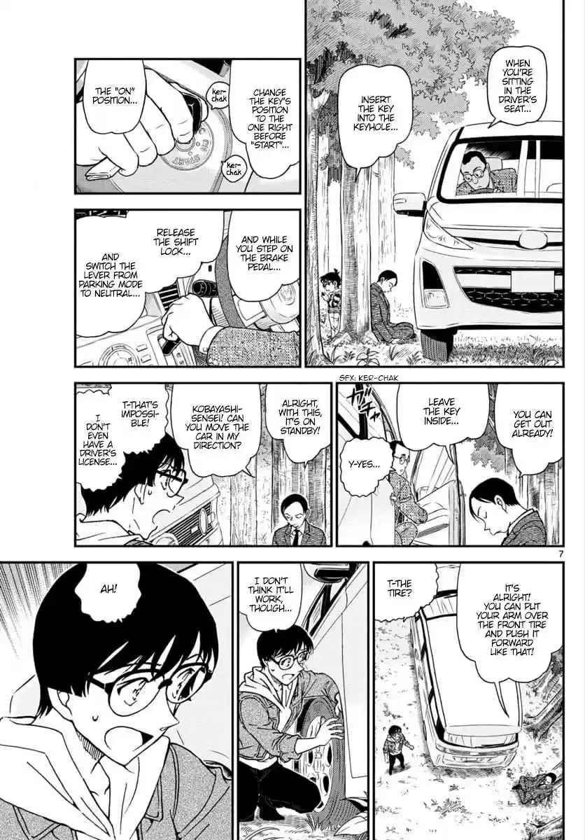 Detective Conan Ch. 1034 Since You're Clumsy