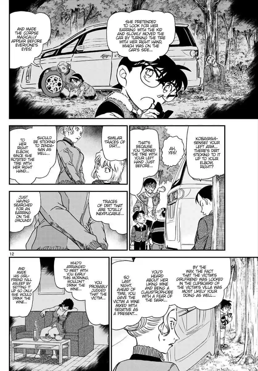 Detective Conan Ch. 1034 Since You're Clumsy