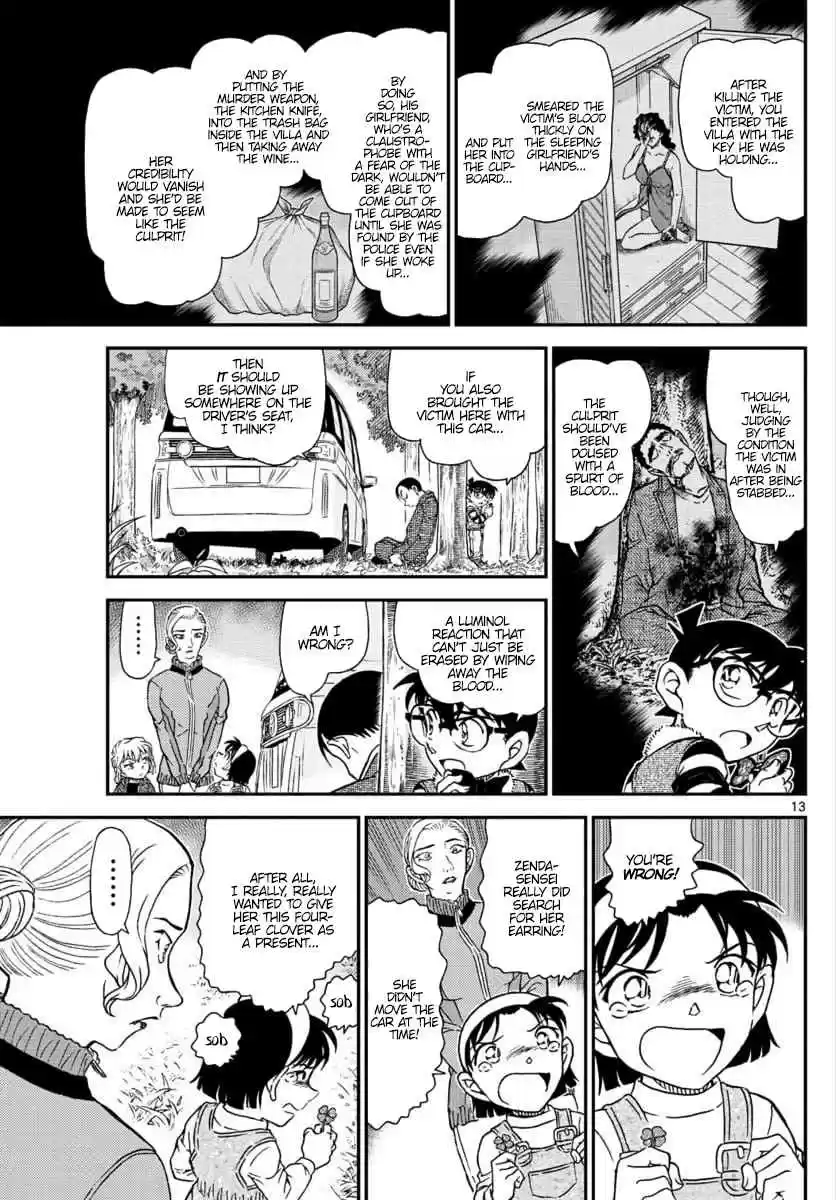 Detective Conan Ch. 1034 Since You're Clumsy