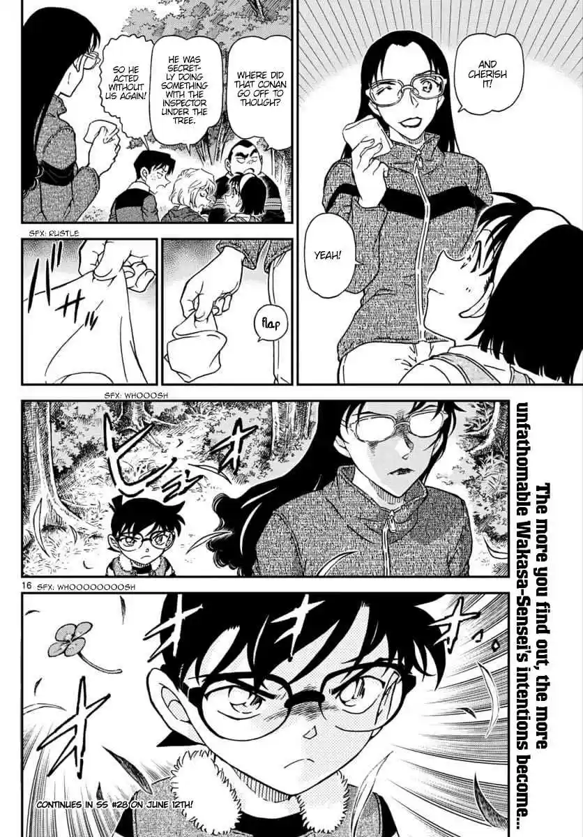 Detective Conan Ch. 1034 Since You're Clumsy
