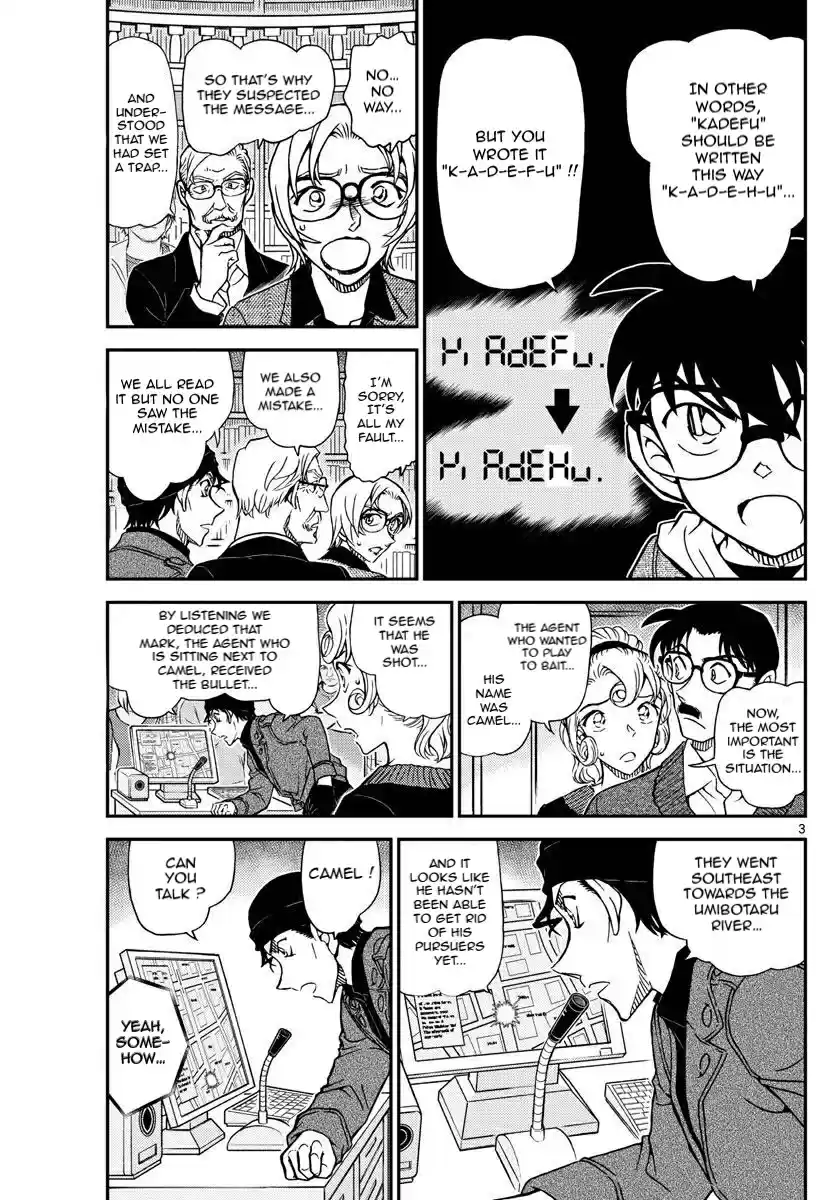 Detective Conan Ch. 1063 A Chase in the Dark Night