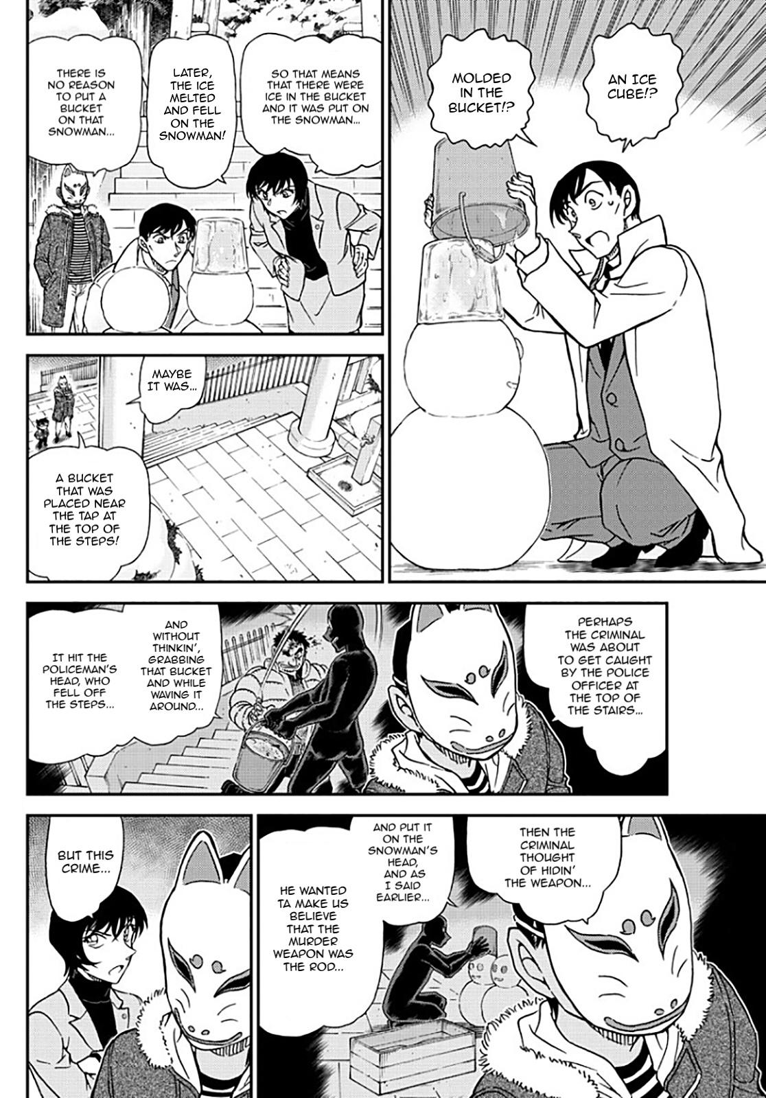 Detective Conan Ch. 1069 Snowman