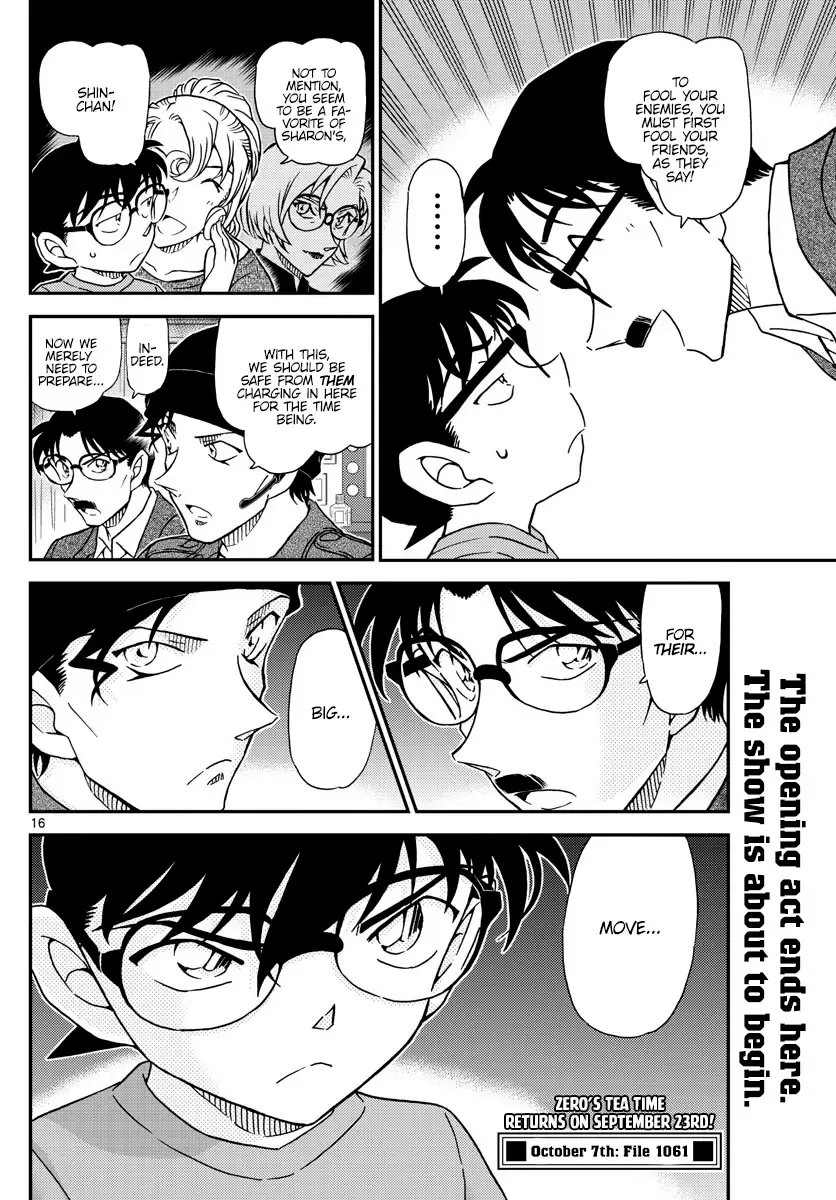 Detective Conan Chapter 1060: The Show Is About To Begin