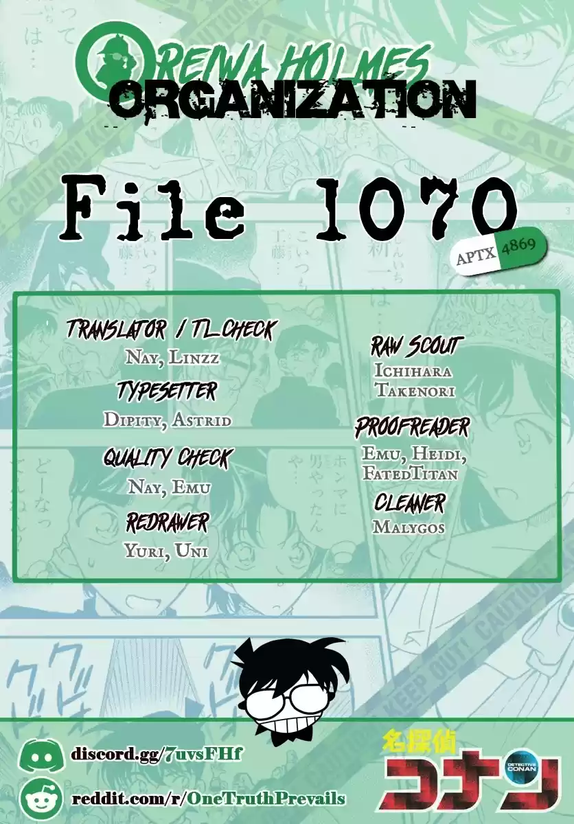 Detective Conan Chapter 1070