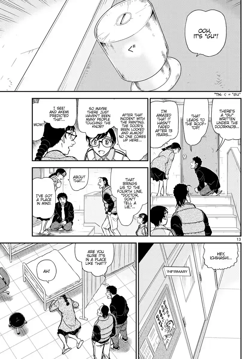 Detective Conan Chapter 1071