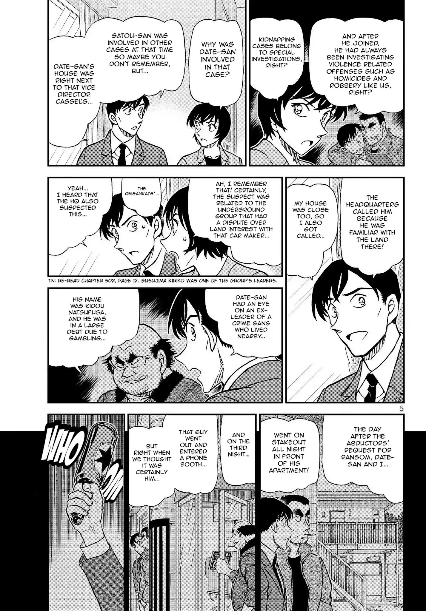 Detective Conan Chapter 1080