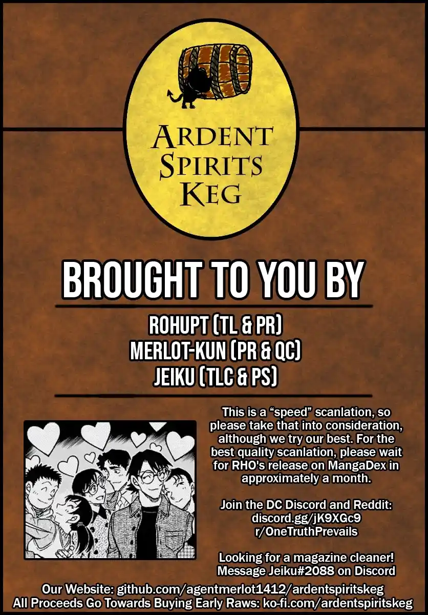 Detective Conan Chapter 1092