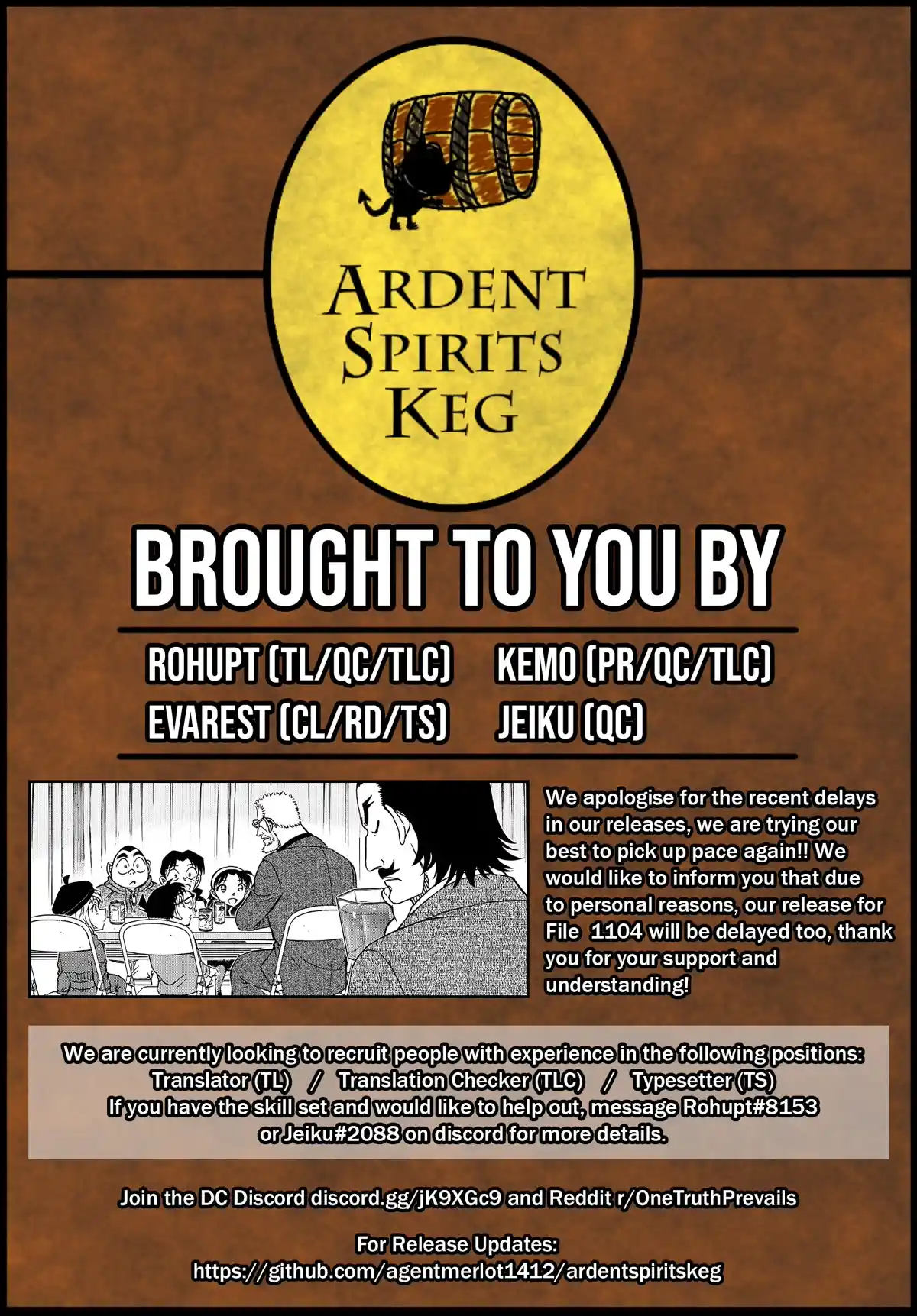 Detective Conan Chapter 1103