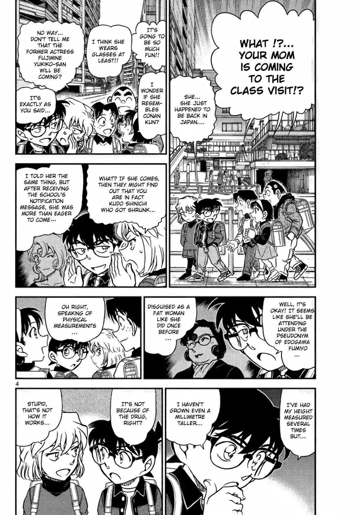 Detective Conan Chapter 1110